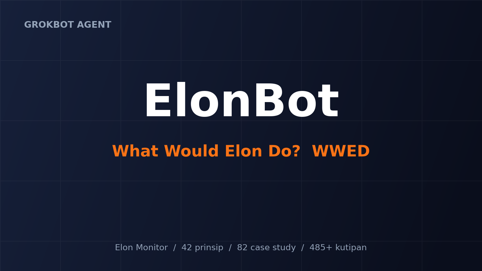 ElonBot Unpacked: The Complete Elon Musk Operating Compendium
