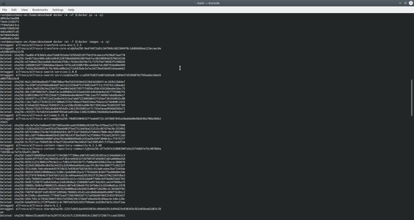 Menghapus Semua Containers & Images di docker