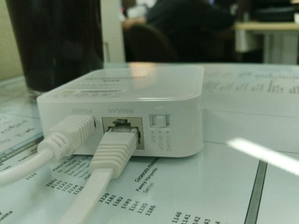 Pengaturan TP-LINK TL-MR3020 sebagai WiFi Client